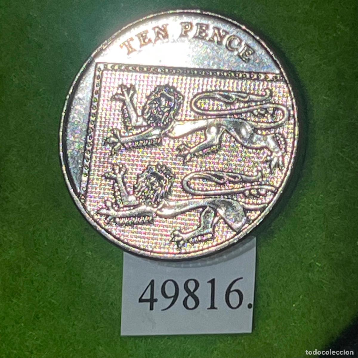 Monedas antiguas de Europa: Inglaterra 10 peniques 2012, UK