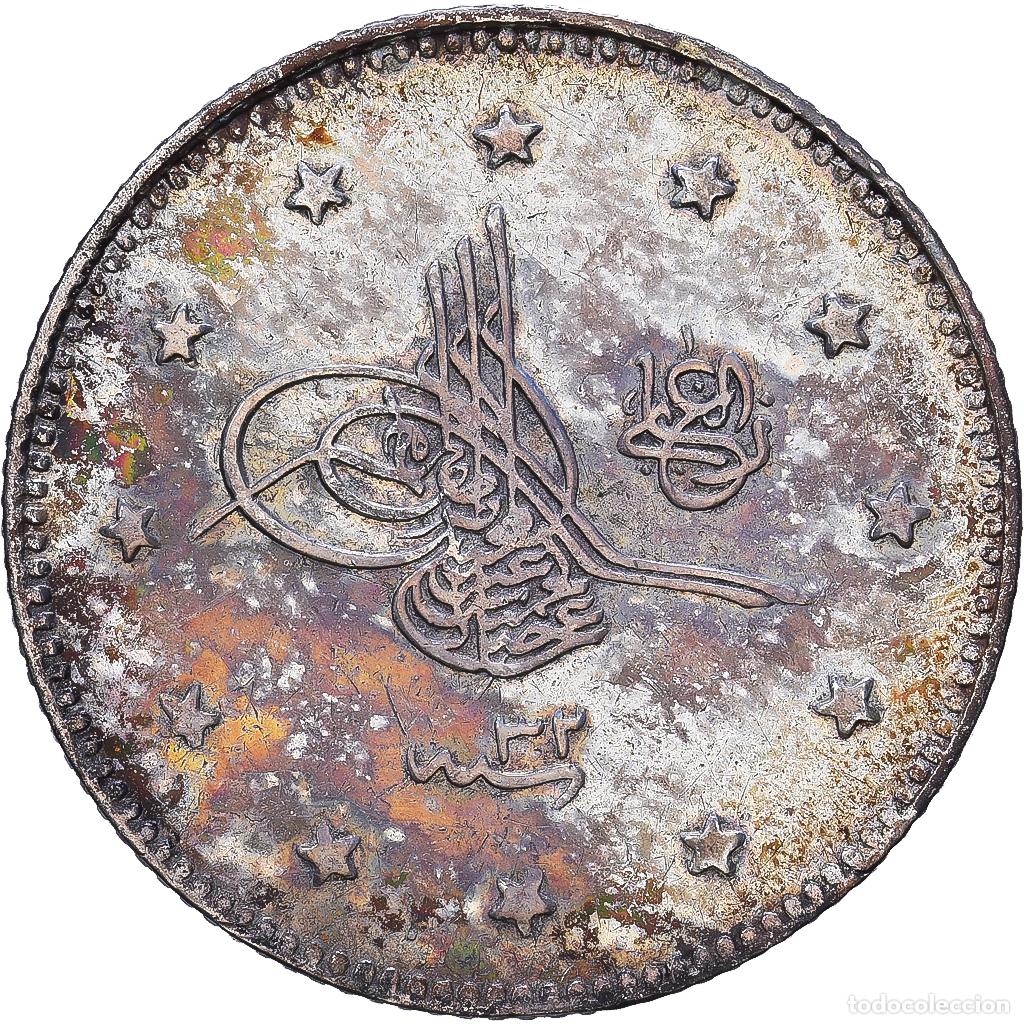 Monedas antiguas de Europa: [#1547630] Ottoman Empire, Abdul Hamid II, 2 Kurush, 1906 (AH 1293/32), Constantinople