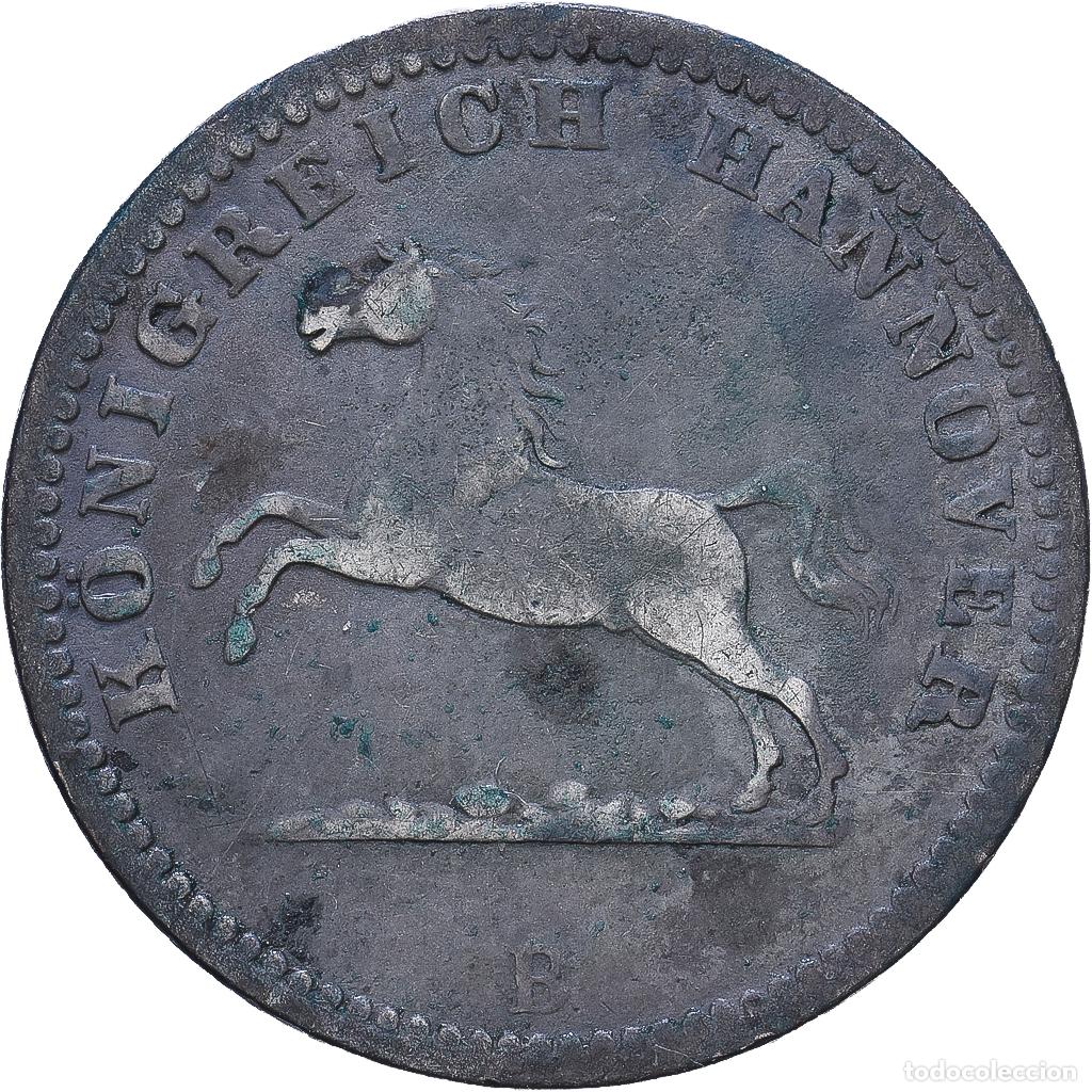 Monedas antiguas de Europa: [#1203489] Kingdom of Hannover, Groschen, 1858, Hannover, Vell&oacute;n, MBC