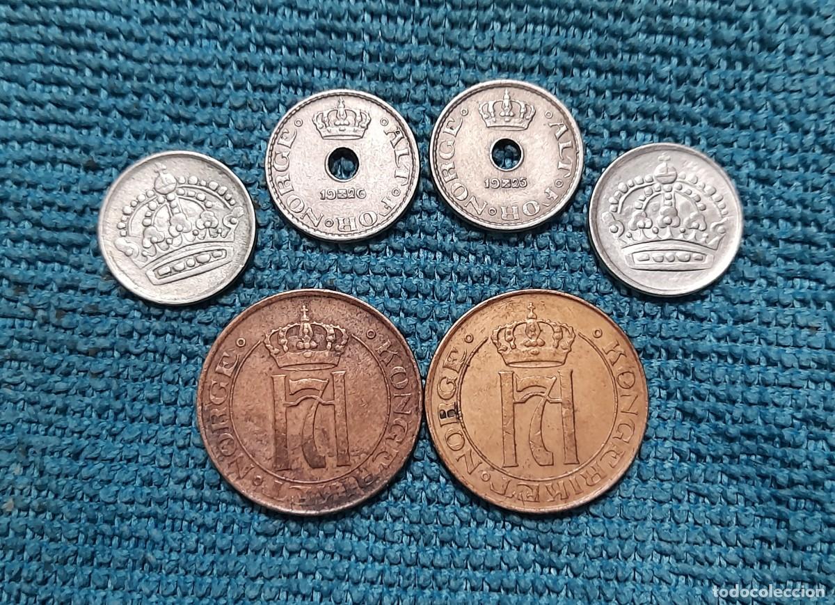 Monedas antiguas de Europa: Lote de 6 monedas, 2 de Plata