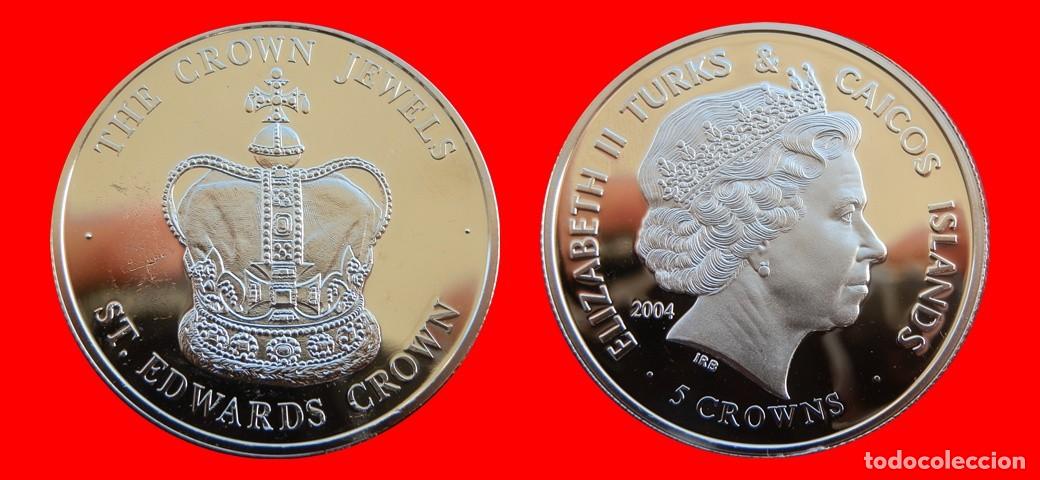 Monedas antiguas de Europa: 5 CORONAS 2004 SIN CIRCULAR ISLAS TURCAS Y CAICOS-10631SC