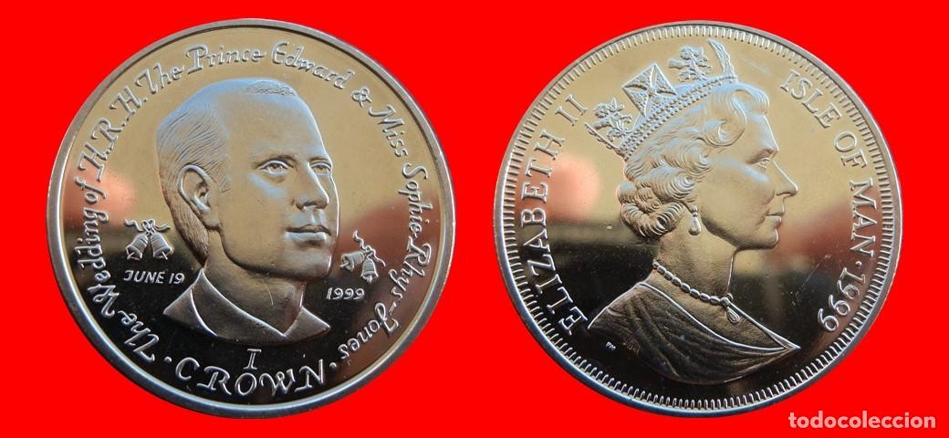 Monedas antiguas de Europa: 1 CORONA 1999 SIN CIRCULAR ISLA DE MAN-10634SC
