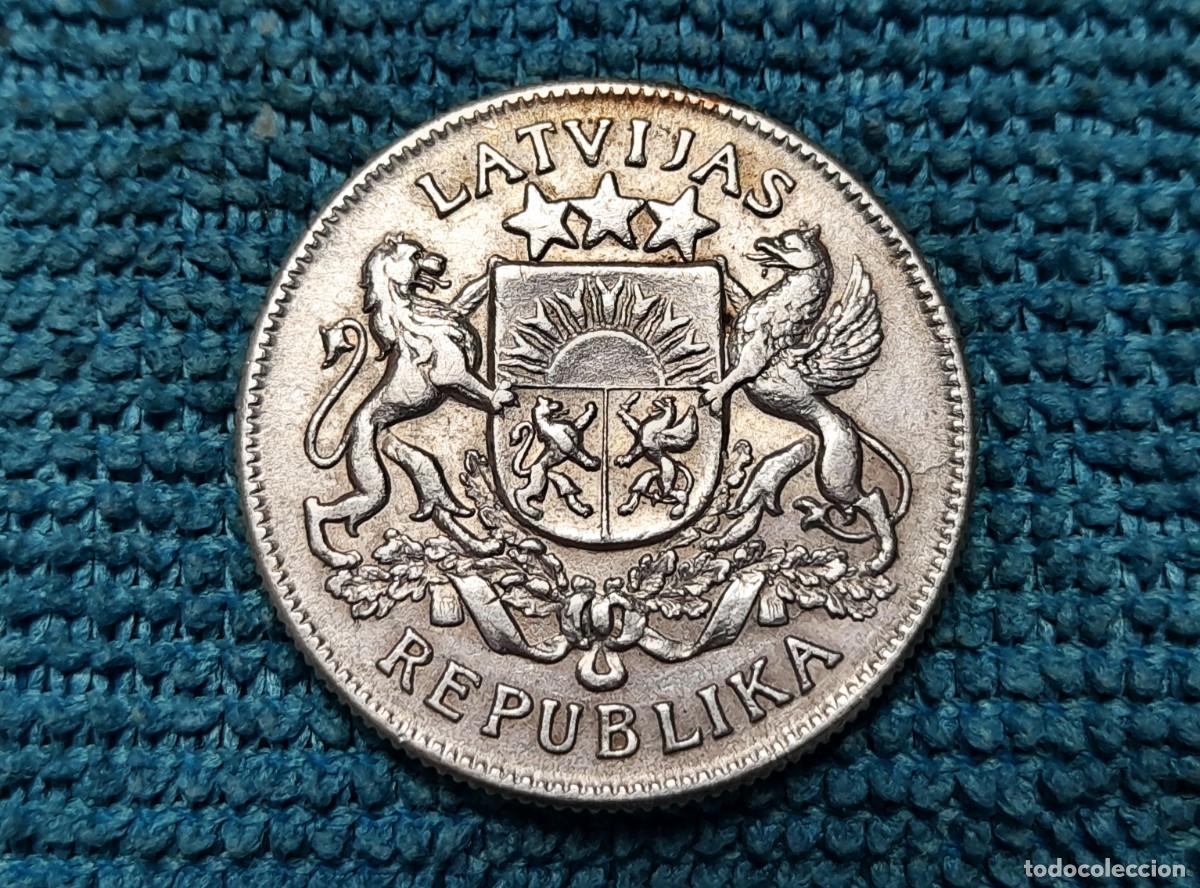 Monedas antiguas de Europa: Letonia, 2 Lati 1925 - Foto 1