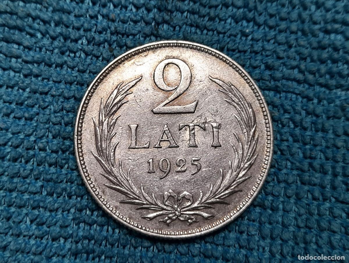 Monedas antiguas de Europa: Letonia, 2 Lati 1925 - Foto 2
