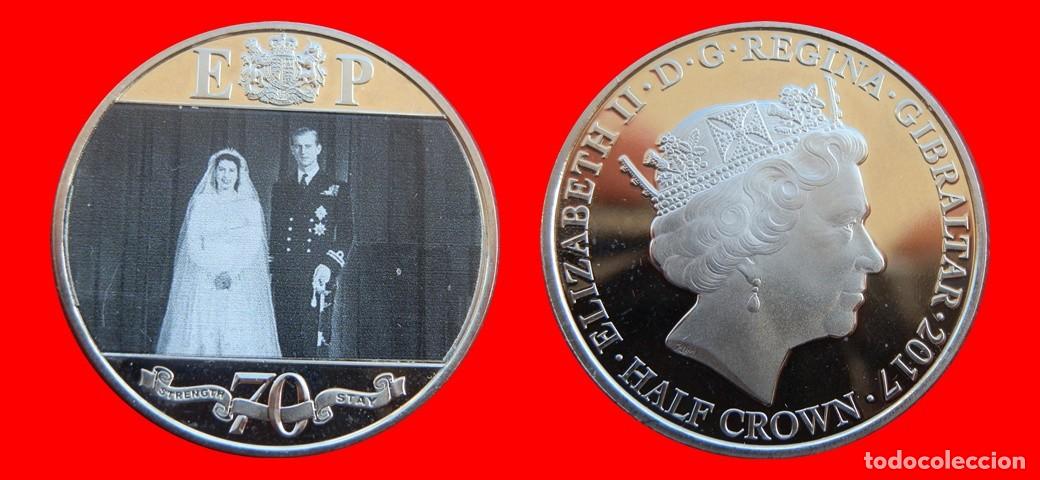 Monedas antiguas de Europa: 1/2 CORONA 2017 SIN CIRCULAR GIBRALTAR-10638SC