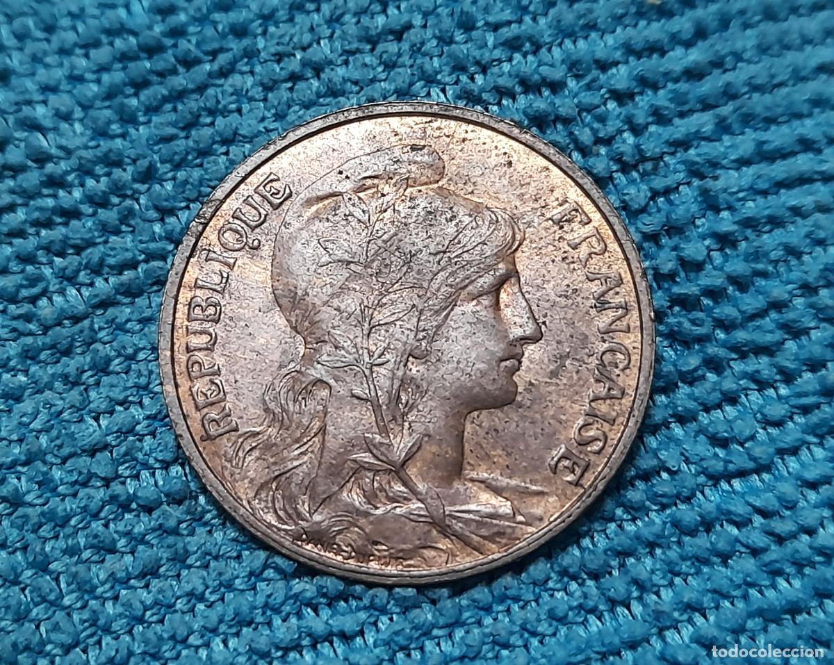 Monedas antiguas de Europa: Francia, 5 Centimes 1916 - Foto 2