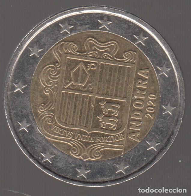 Monedas antiguas de Europa: ANDORRA. 2 EUROS 2020.