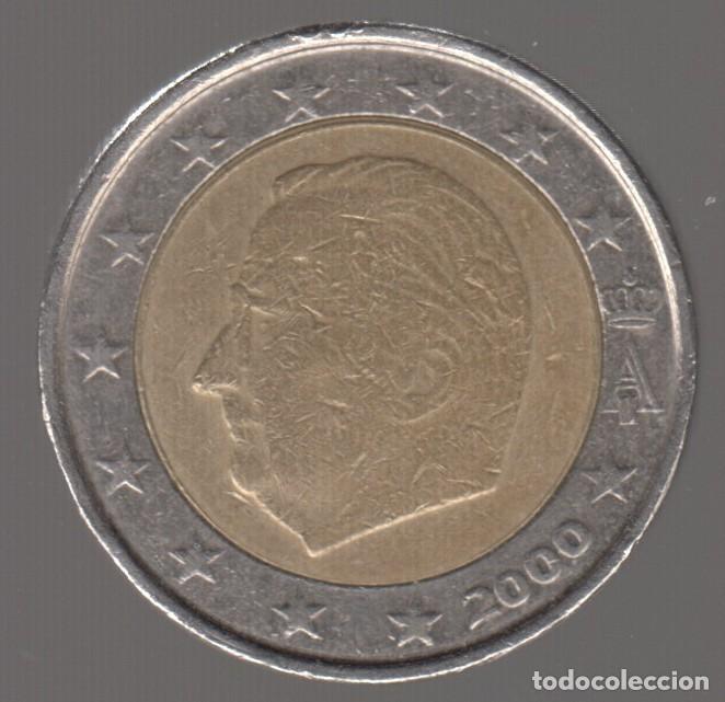 Monedas antiguas de Europa: B&Eacute;LGICA. 2 EUROS 2000.
