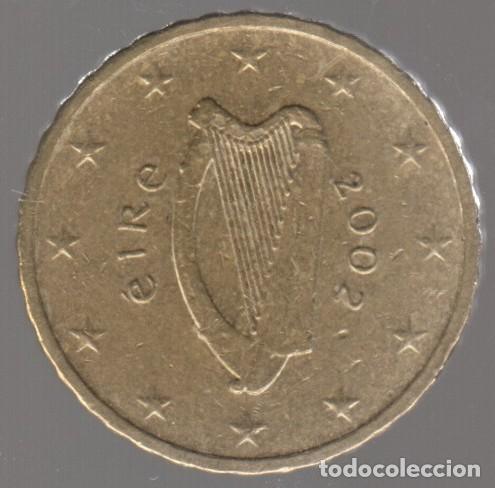 Monedas antiguas de Europa: IRLANDA. 10 C&Eacute;NTIMOS DE EURO 2002.