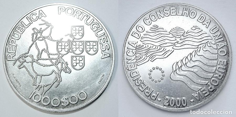 Monedas antiguas de Europa: PORTUGAL - 1000 ESCUDOS - 2000 - PLATA - NO CIRCULADA - REF&ordf;: KM#724