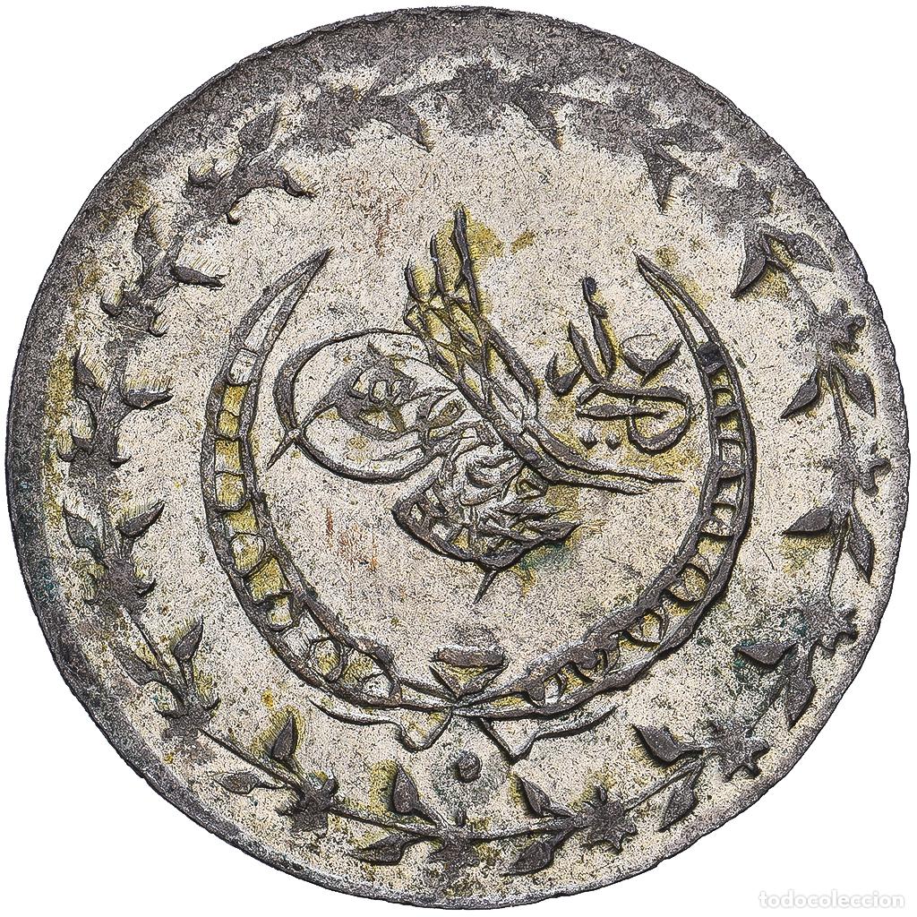 Monedas antiguas de Europa: [#1203498] Ottoman Empire, Mahmud II, 20 Para, 1835 (1223//28), Qustantiniyah, Plata, EBC