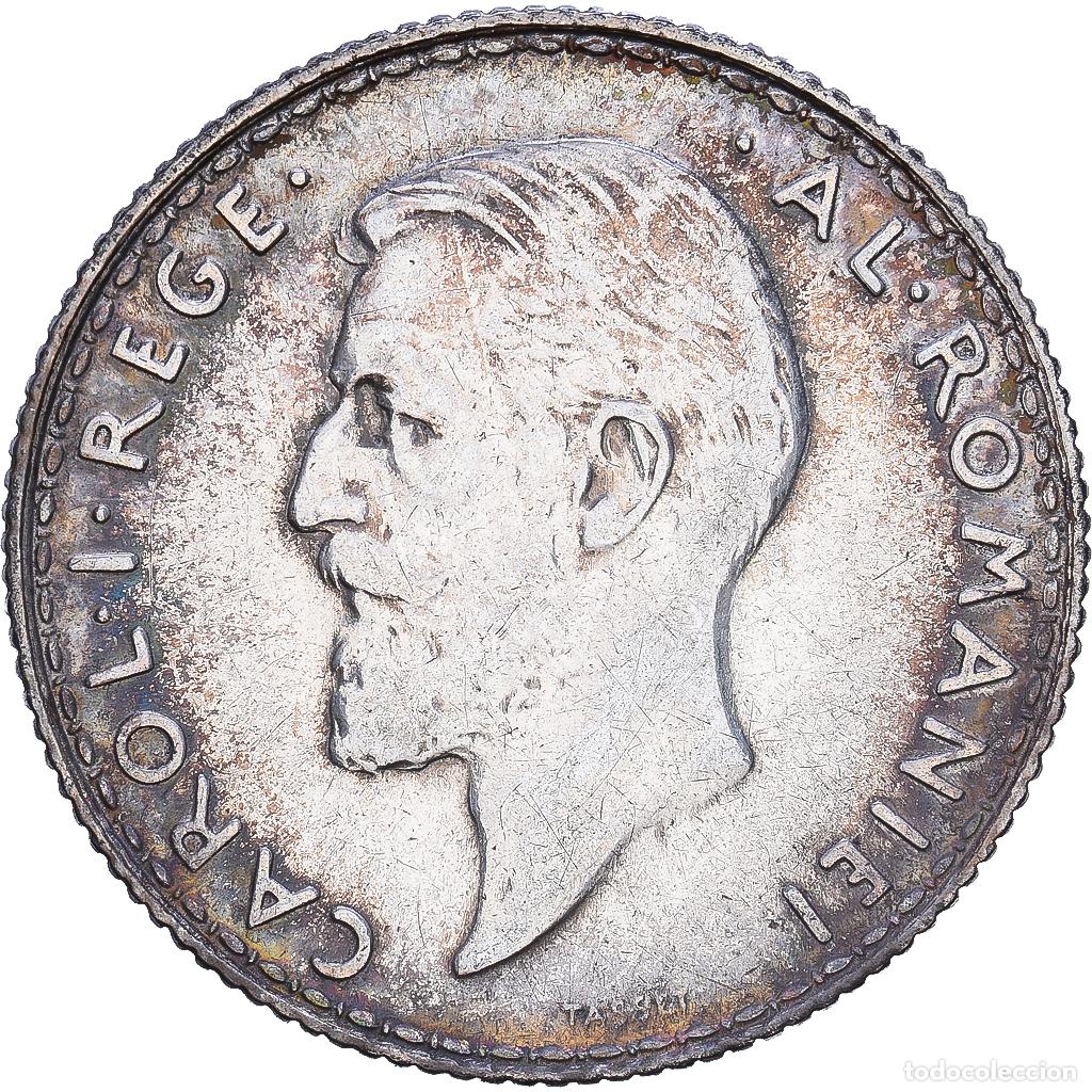 Monedas antiguas de Europa: [#1547656] Ruman&iacute;a, Carol I, 1 Leu, 1912, Bucarest, Plata, MBC, KM:42
