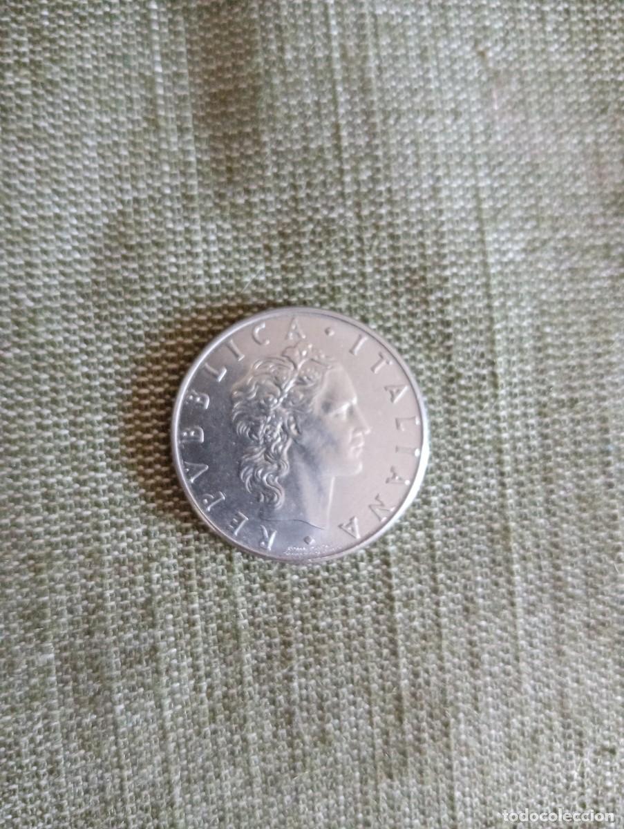 Monedas antiguas de Europa: Moneda Italia 50 Liras 1987