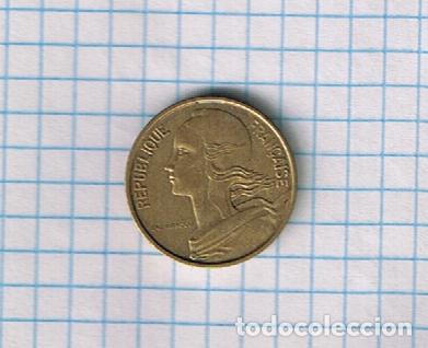 Monedas antiguas de Europa: Moneda Francia 10 c&eacute;ntimos franco franc&eacute;s, V Rep&uacute;blica