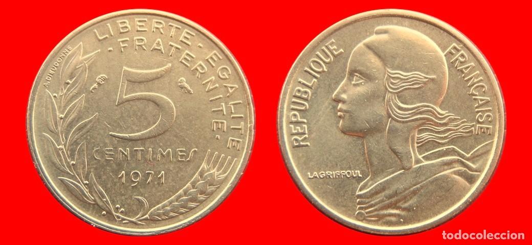 Monedas antiguas de Europa: 5 CENTIMOS 1971 FRANCIA-156917