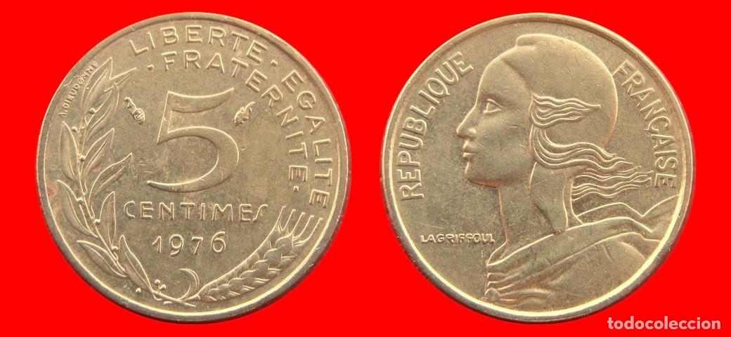 Monedas antiguas de Europa: 5 CENTIMOS 1976 FRANCIA-156921
