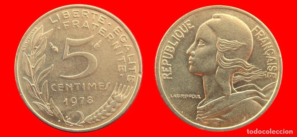 Monedas antiguas de Europa: 5 CENTIMOS 1978 FRANCIA-156922