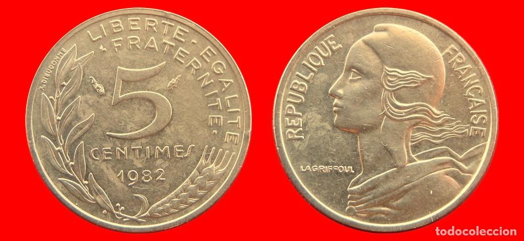 Monedas antiguas de Europa: 5 CENTIMOS 1982 FRANCIA-156926