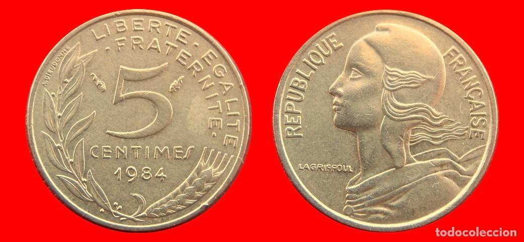 Monedas antiguas de Europa: 5 CENTIMOS 1984 FRANCIA-156928
