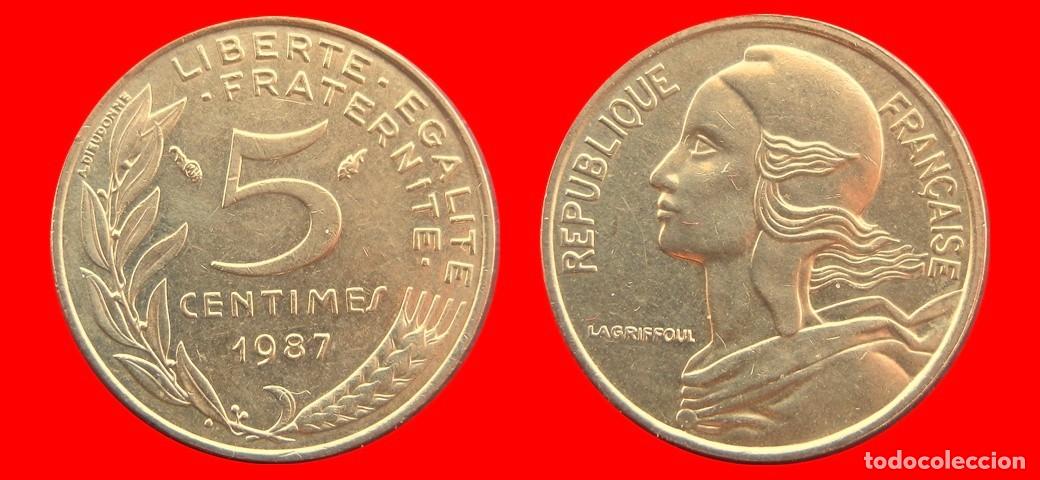 Monedas antiguas de Europa: 5 CENTIMOS 1987 FRANCIA-156932