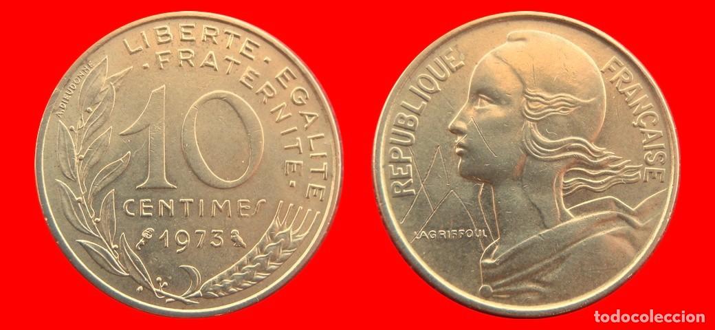 Monedas antiguas de Europa: 10 CENTIMOS 1973 FRANCIA-156939