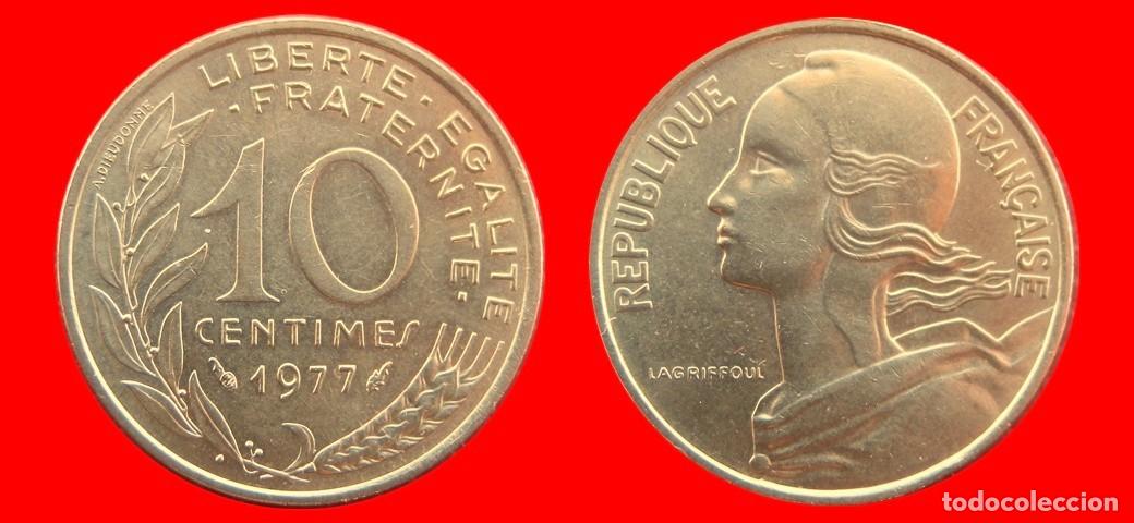 Monedas antiguas de Europa: 10 CENTIMOS 1977 FRANCIA-156943