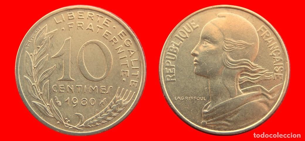 Monedas antiguas de Europa: 10 CENTIMOS 1980 FRANCIA-156946