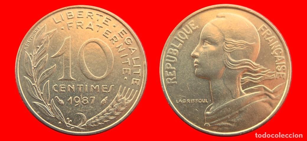 Monedas antiguas de Europa: 10 CENTIMOS 1987 FRANCIA-156952