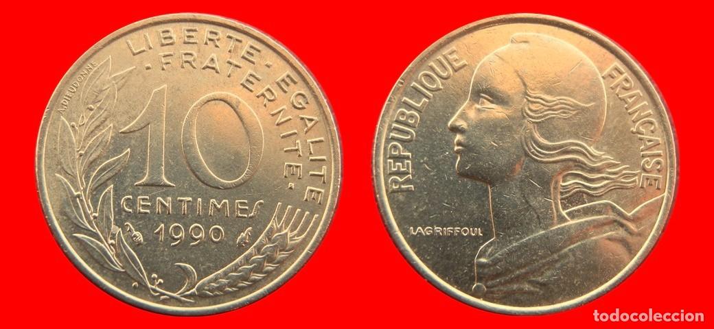 Monedas antiguas de Europa: 10 CENTIMOS 1990 FRANCIA-156954