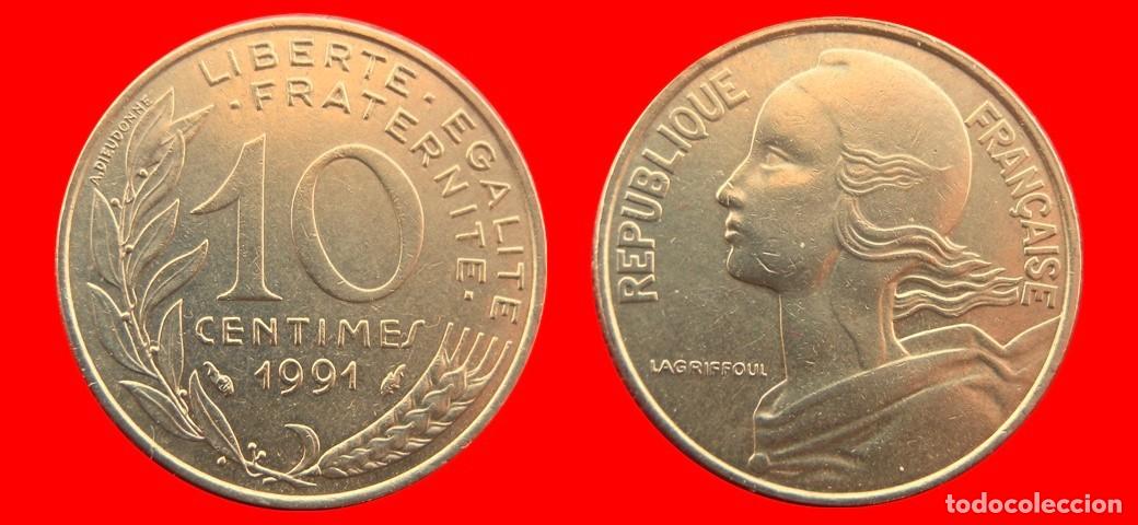 Monedas antiguas de Europa: 10 CENTIMOS 1991 FRANCIA-156955