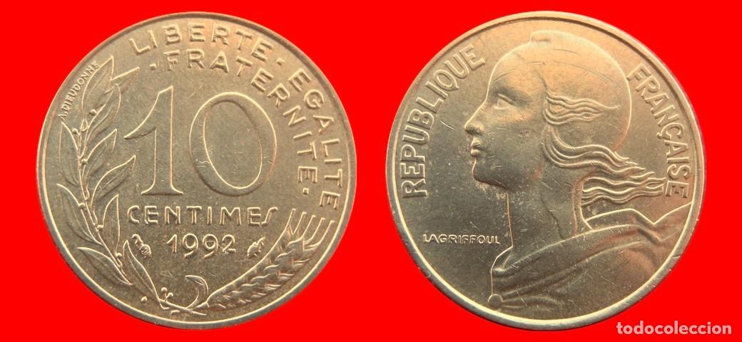 Monedas antiguas de Europa: 10 CENTIMOS 1992 FRANCIA-156956