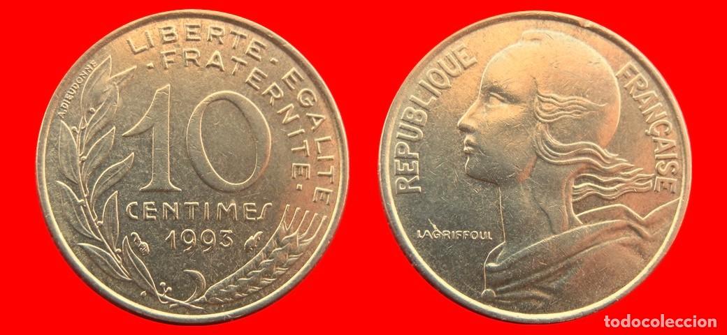 Monedas antiguas de Europa: 10 CENTIMOS 1993 FRANCIA-156957