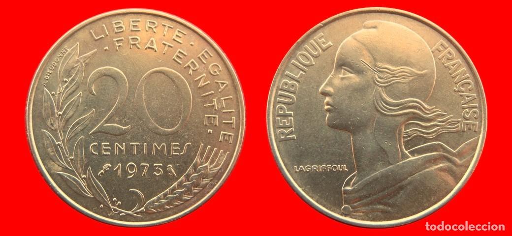 Monedas antiguas de Europa: 20 CENTIMOS 1973 FRANCIA-156966