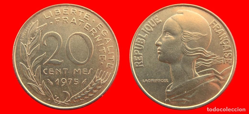 Monedas antiguas de Europa: 20 CENTIMOS 1975 FRANCIA-156968