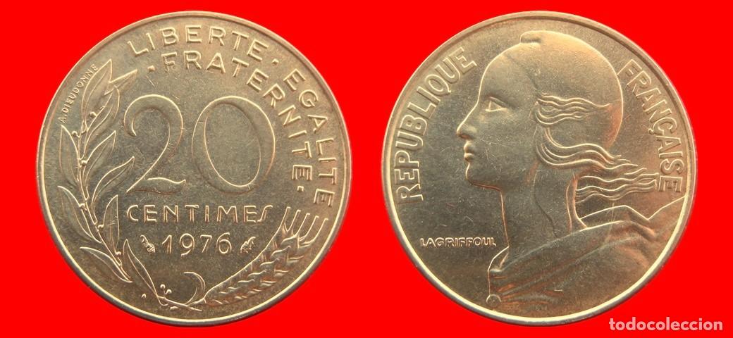 Monedas antiguas de Europa: 20 CENTIMOS 1976 FRANCIA-156969