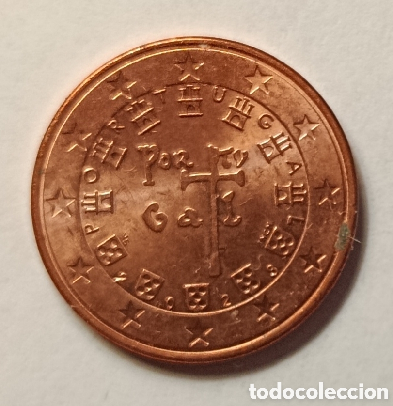 Monedas antiguas de Europa: 5 C&Eacute;NTIMOS/2023 (PORTUGAL)