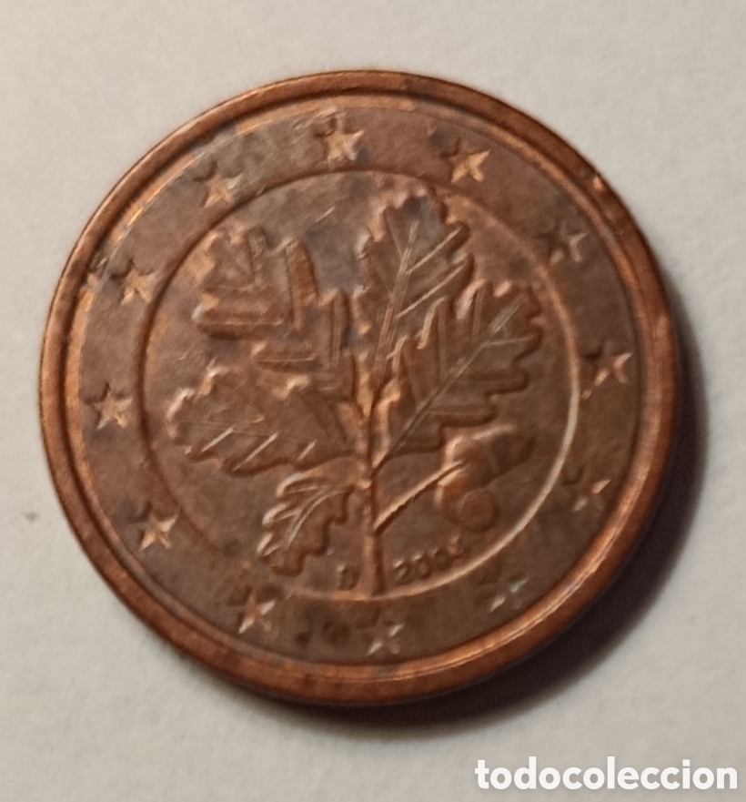 Monedas antiguas de Europa: 2 C&Eacute;NTIMOS/2004 D (ALEMANIA) - Foto 1