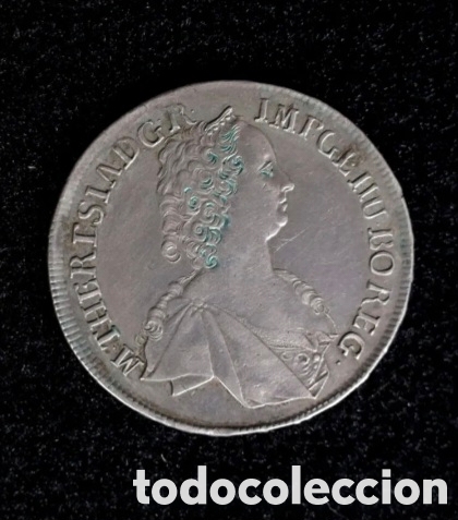Monedas antiguas de Europa: MARIA TERESA THALER 1753 &ndash; M THERESIA D G IMP GE HU BO REG &ndash; ARCHID AUST DUX BU CO M TYR 1753 x &ndash;
