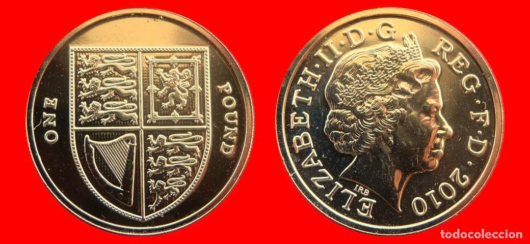 Monedas antiguas de Europa: 1 LIBRA POUND 2010 SIN CIRCULAR PROCEDENTE DE BLISTER INGLATERRA REINO UNIDO-10665SC