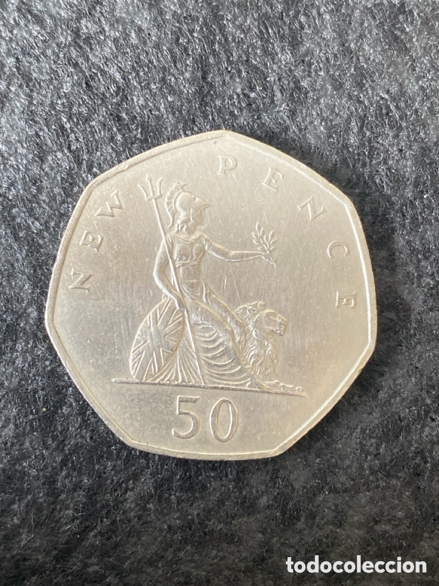 Monedas antiguas de Europa: Moneda de 10 New pende Isabel ll