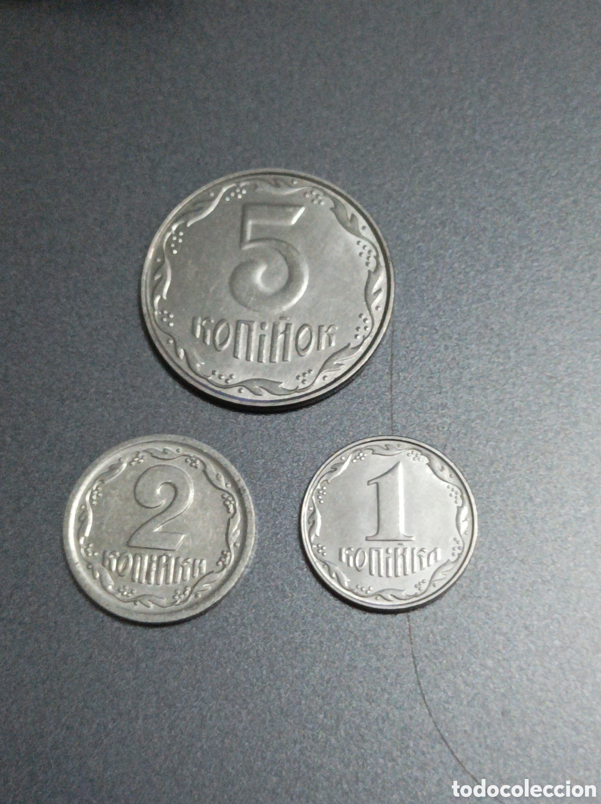 Monedas antiguas de Europa: Lote de 1,2,5 kopiyok 1 kopiyok:2020 2:1993. 5:2009