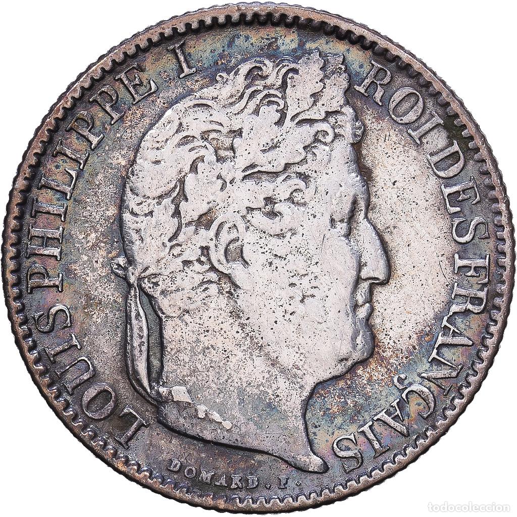 Monedas antiguas de Europa: [#1547751] Francia, Louis Philippe I, 50 Centimes, 1846, Paris, Plata, BC+, Gadoury:410