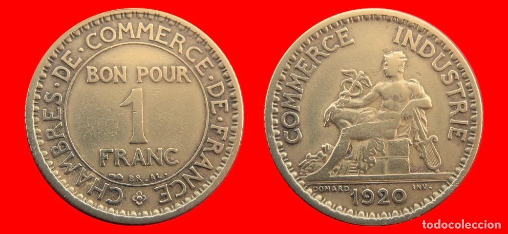 Monedas antiguas de Europa: 1 FRANCO 1920 FRANCIA-156975