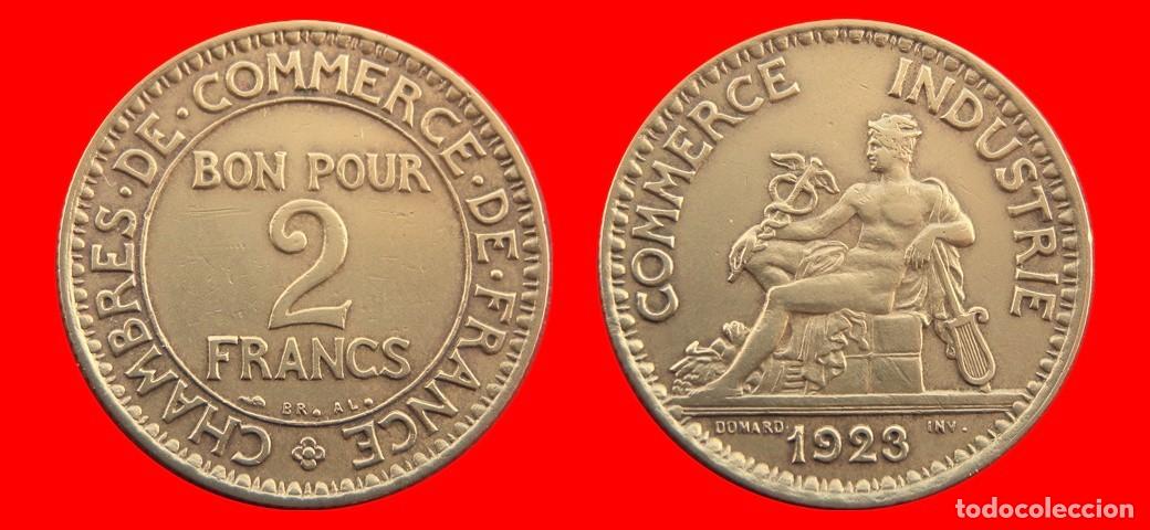 Monnaies anciennes de Europe: 2 FRANCOS 1923 FRANCIA-156980
