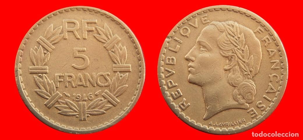 Monnaies anciennes de Europe: 5 FRANCOS 1946 FRANCIA-156982
