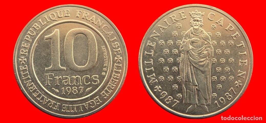 Monedas antiguas de Europa: 10 FRANCOS 1987 FRANCIA-156991