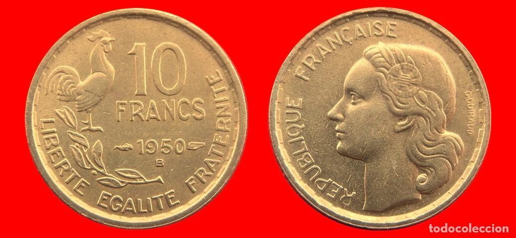 Monedas antiguas de Europa: 10 FRANCOS 1950B FRANCIA-156993