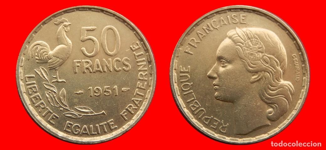 Monedas antiguas de Europa: 50 FRANCOS 1951 FRANCIA-157007