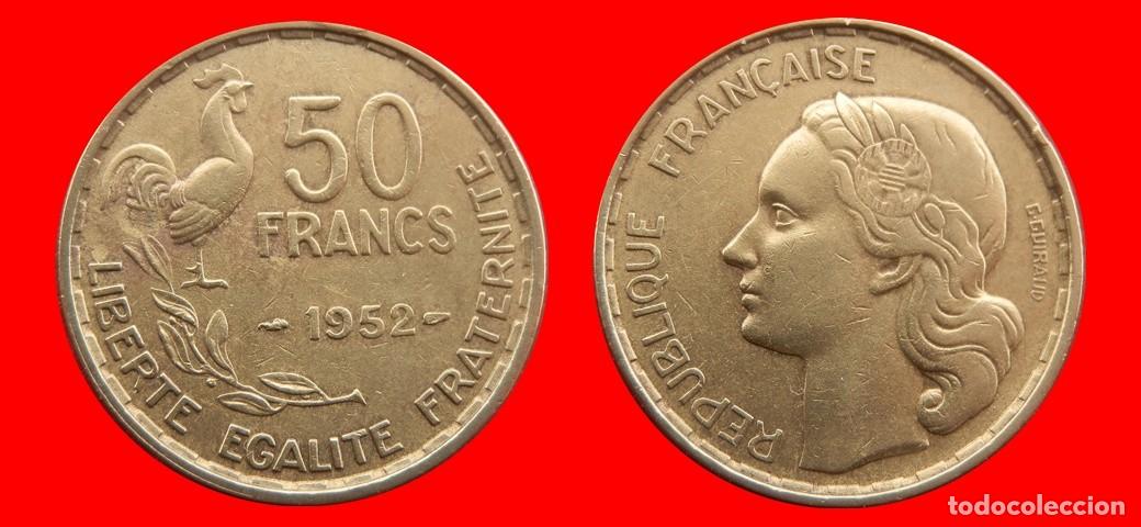 Monedas antiguas de Europa: 50 FRANCOS 1952 FRANCIA-157008