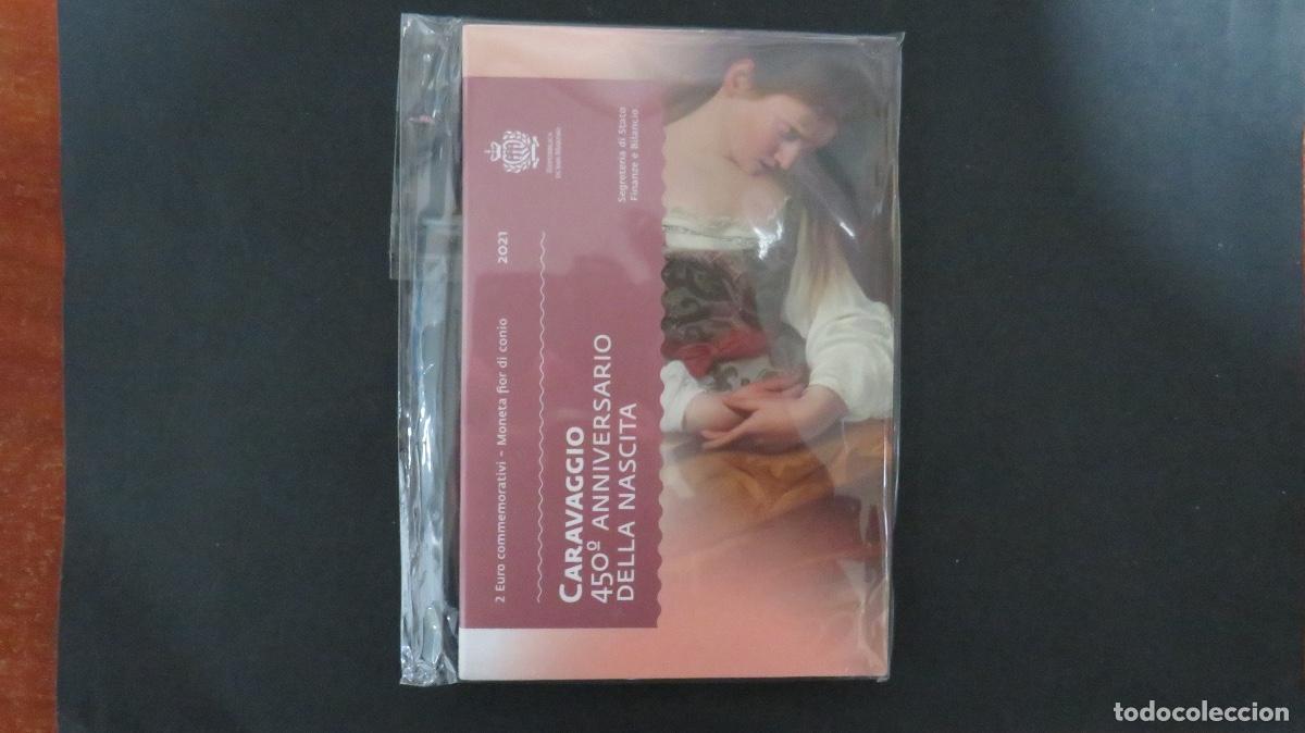 Monedas antiguas de Europa: 2 Euros San Marino 2021 Caravaggio